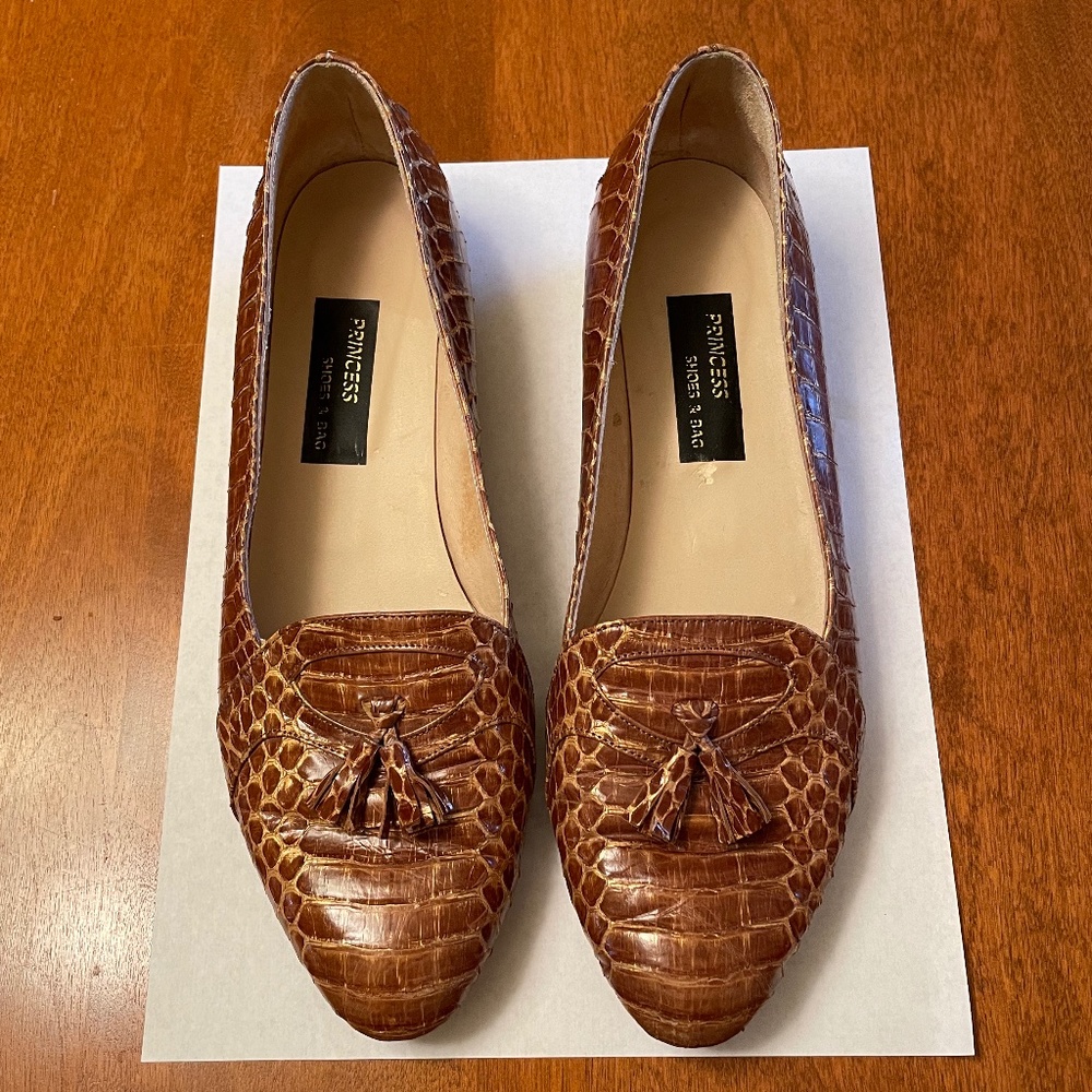 Snakeskin Handcrafted Shoes